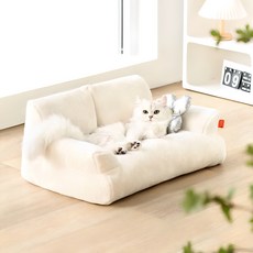 카무라라 펫 구름 소파, 화이트, 1개 undefined/undefined 반품 최저가 26,450원