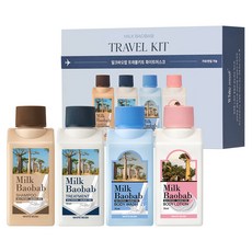 밀크바오밥 화이트머스크 트래블 키트, 1세트 뷰티/선물세트/키트 반품 최저가 12,010원