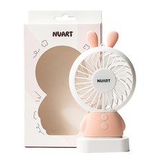 누아트 캐릭터 휴대용 선풍기, SMD-S5000R, 토끼(핑크) undefined/undefined 반품 최저가 3,920원