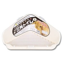 와일드산코 토끼 삼각 화장실, 아이보리, 1개 반려동물용품/소동물/가축용품 반품 최저가 7,100원